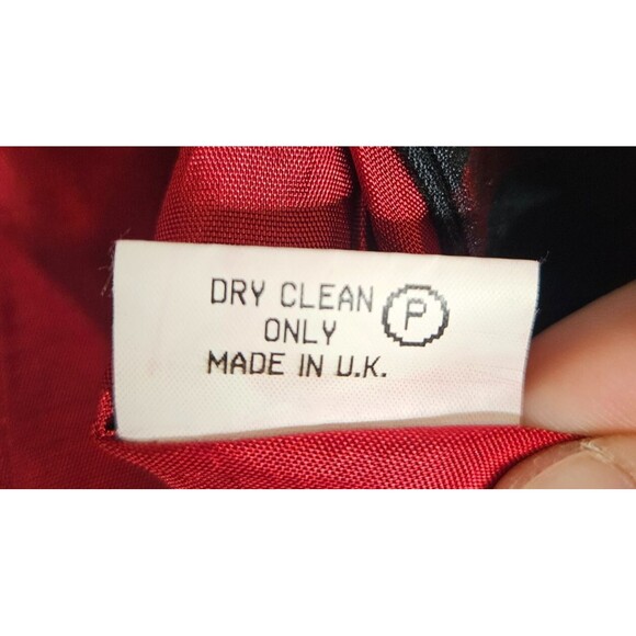 ZAFIR London Vtg Duster Jacket UK 10 US 6 Zebra Print Shiny Glam Rock Goth Femme - Picture 10 of 10